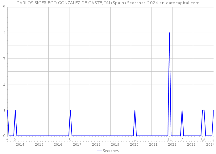 CARLOS BIGERIEGO GONZALEZ DE CASTEJON (Spain) Searches 2024 