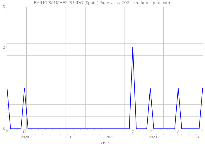 EMILIO SANCHEZ PULIDO (Spain) Page visits 2024 