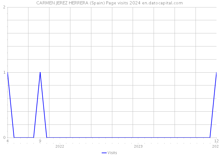 CARMEN JEREZ HERRERA (Spain) Page visits 2024 