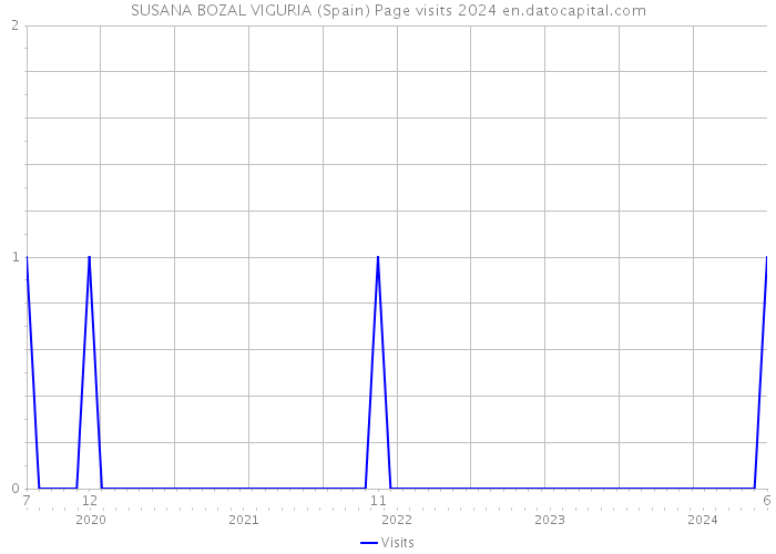 SUSANA BOZAL VIGURIA (Spain) Page visits 2024 