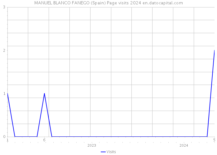 MANUEL BLANCO FANEGO (Spain) Page visits 2024 