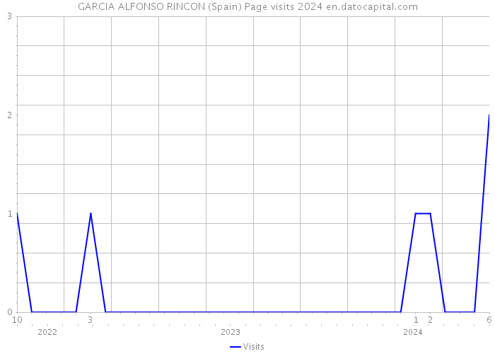 GARCIA ALFONSO RINCON (Spain) Page visits 2024 