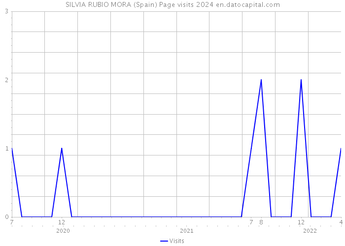 SILVIA RUBIO MORA (Spain) Page visits 2024 