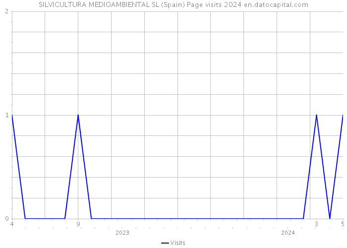 SILVICULTURA MEDIOAMBIENTAL SL (Spain) Page visits 2024 