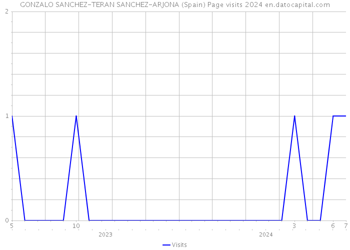 GONZALO SANCHEZ-TERAN SANCHEZ-ARJONA (Spain) Page visits 2024 