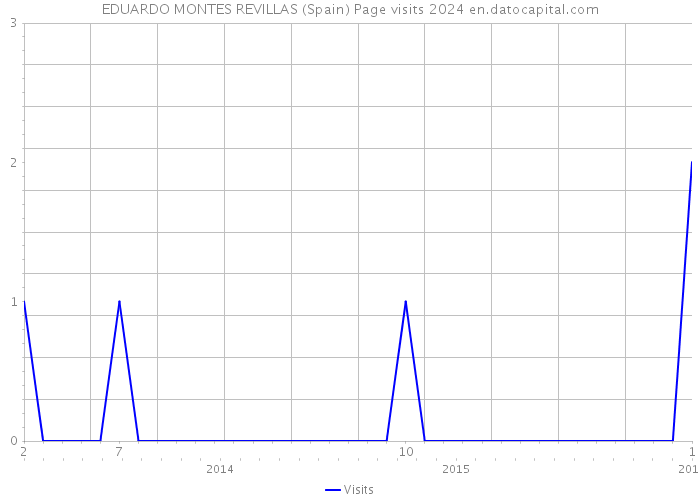 EDUARDO MONTES REVILLAS (Spain) Page visits 2024 