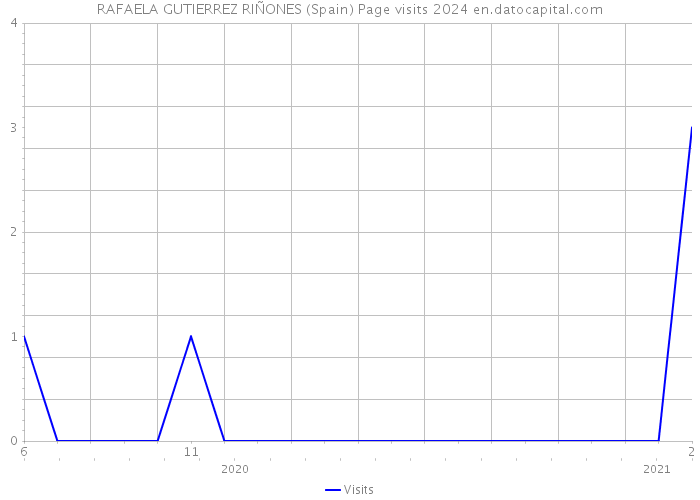 RAFAELA GUTIERREZ RIÑONES (Spain) Page visits 2024 