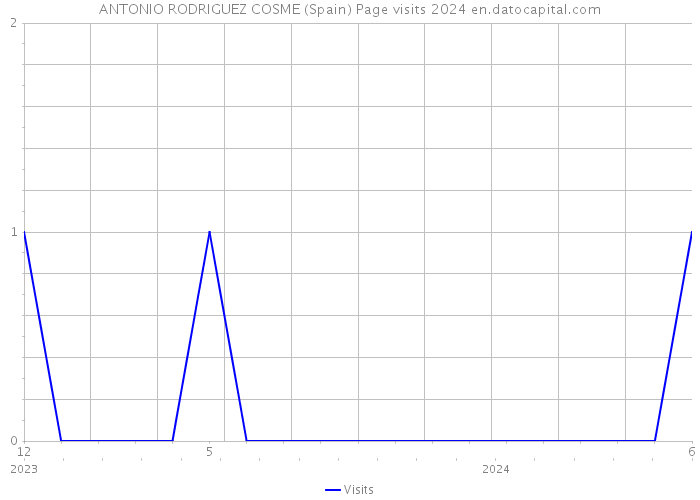 ANTONIO RODRIGUEZ COSME (Spain) Page visits 2024 