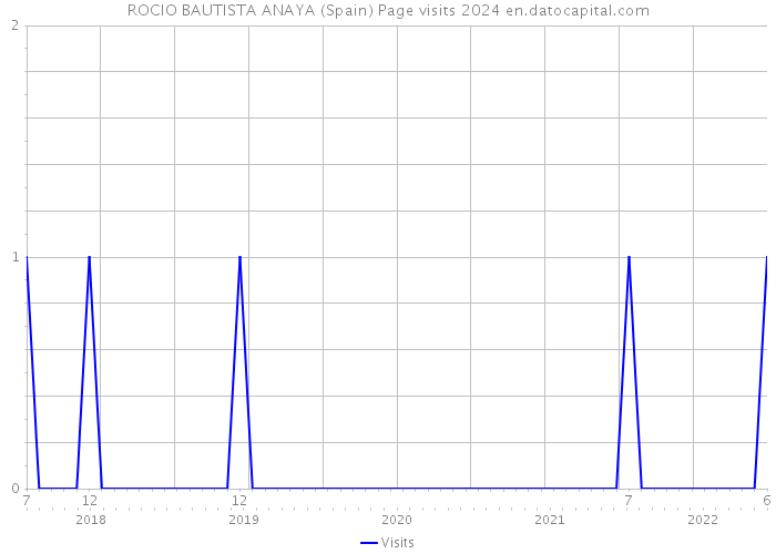 ROCIO BAUTISTA ANAYA (Spain) Page visits 2024 