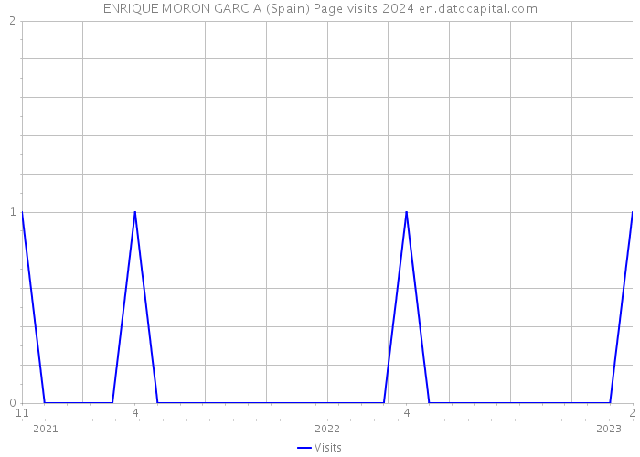 ENRIQUE MORON GARCIA (Spain) Page visits 2024 