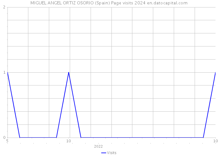 MIGUEL ANGEL ORTIZ OSORIO (Spain) Page visits 2024 