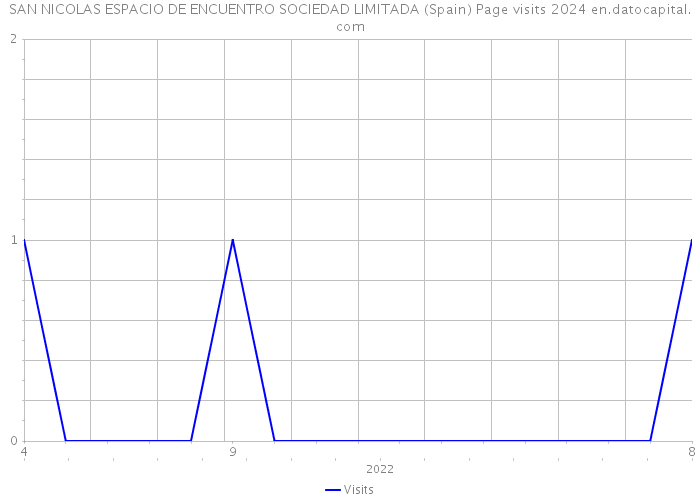 SAN NICOLAS ESPACIO DE ENCUENTRO SOCIEDAD LIMITADA (Spain) Page visits 2024 