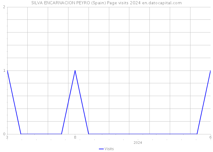 SILVA ENCARNACION PEYRO (Spain) Page visits 2024 