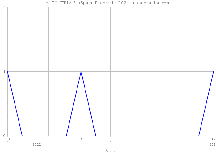 AUTO STRIM SL (Spain) Page visits 2024 