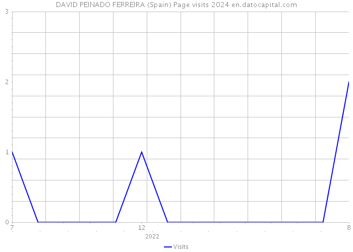 DAVID PEINADO FERREIRA (Spain) Page visits 2024 