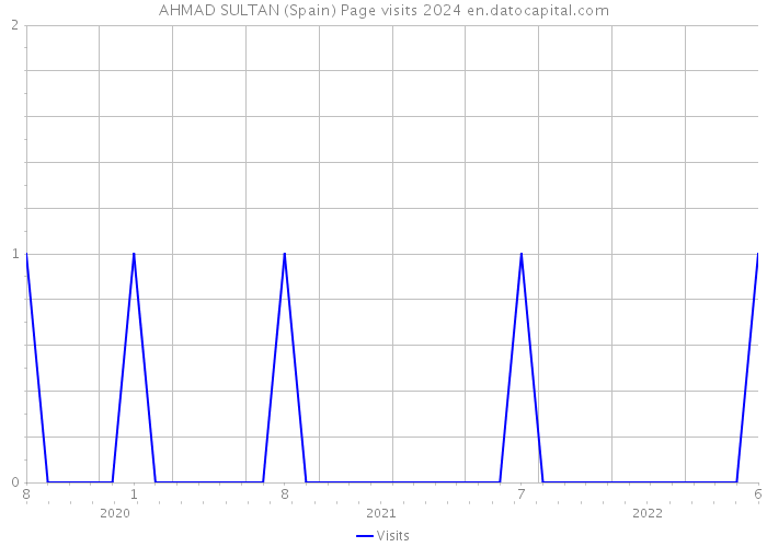 AHMAD SULTAN (Spain) Page visits 2024 