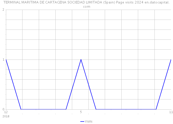 TERMINAL MARITIMA DE CARTAGENA SOCIEDAD LIMITADA (Spain) Page visits 2024 