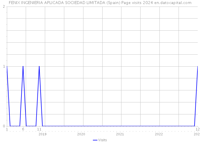 FENIX INGENIERIA APLICADA SOCIEDAD LIMITADA (Spain) Page visits 2024 