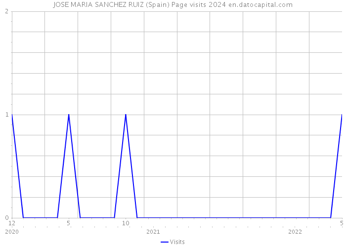 JOSE MARIA SANCHEZ RUIZ (Spain) Page visits 2024 
