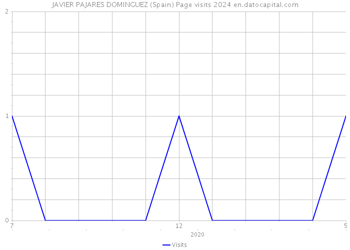 JAVIER PAJARES DOMINGUEZ (Spain) Page visits 2024 