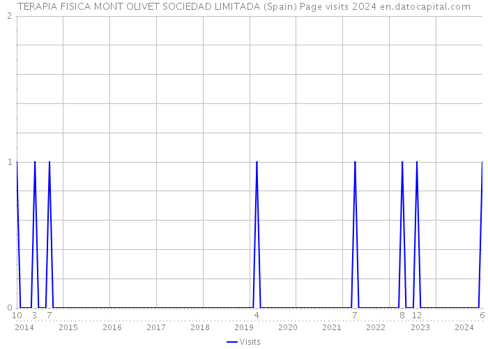 TERAPIA FISICA MONT OLIVET SOCIEDAD LIMITADA (Spain) Page visits 2024 