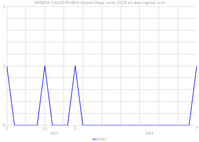 VANESA CALVO RIVERA (Spain) Page visits 2024 