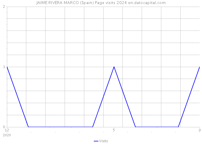 JAIME RIVERA MARCO (Spain) Page visits 2024 