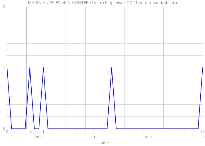 MARIA ANGELES VILA MONTER (Spain) Page visits 2024 