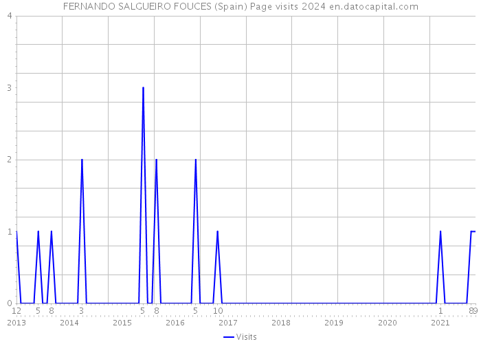 FERNANDO SALGUEIRO FOUCES (Spain) Page visits 2024 
