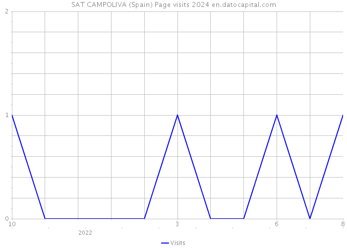 SAT CAMPOLIVA (Spain) Page visits 2024 
