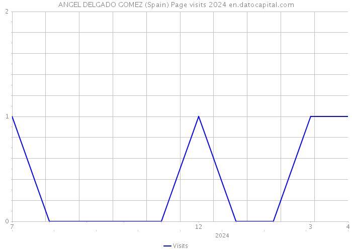 ANGEL DELGADO GOMEZ (Spain) Page visits 2024 