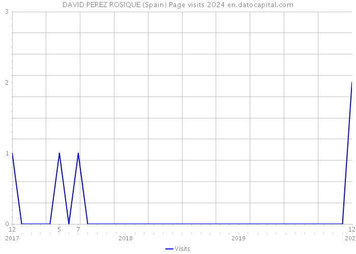 DAVID PEREZ ROSIQUE (Spain) Page visits 2024 