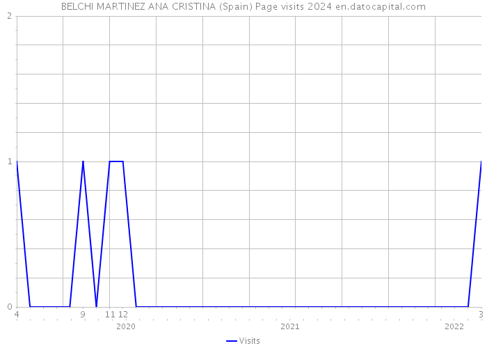 BELCHI MARTINEZ ANA CRISTINA (Spain) Page visits 2024 