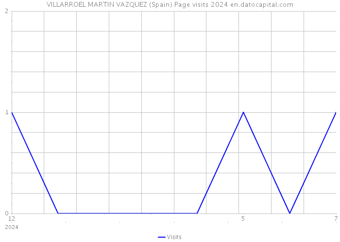 VILLARROEL MARTIN VAZQUEZ (Spain) Page visits 2024 