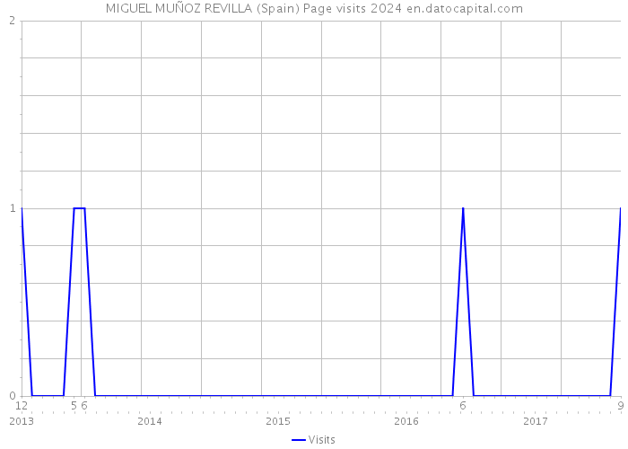 MIGUEL MUÑOZ REVILLA (Spain) Page visits 2024 