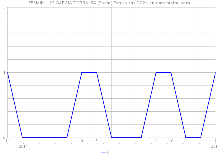 FERMIN LUIS GARCIA TORRALBA (Spain) Page visits 2024 