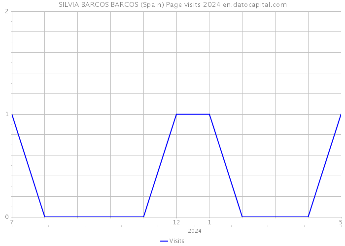 SILVIA BARCOS BARCOS (Spain) Page visits 2024 