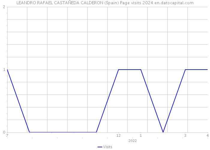 LEANDRO RAFAEL CASTAÑEDA CALDERON (Spain) Page visits 2024 