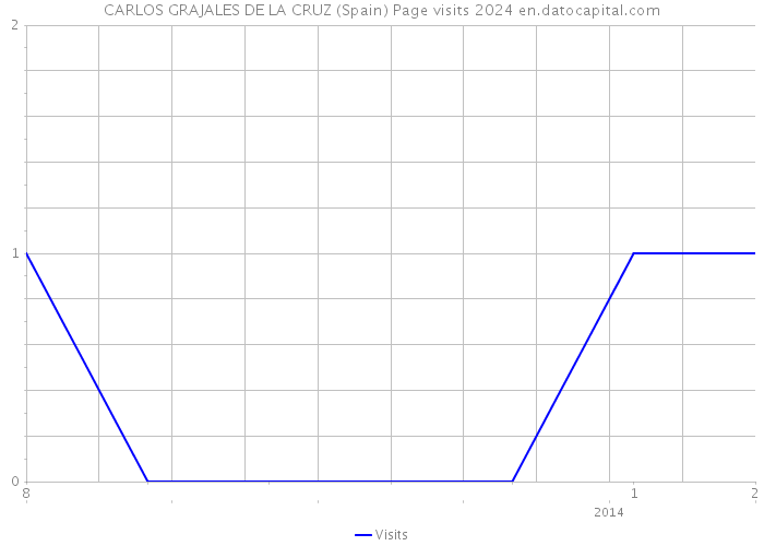 CARLOS GRAJALES DE LA CRUZ (Spain) Page visits 2024 