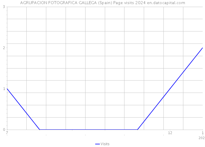 AGRUPACION FOTOGRAFICA GALLEGA (Spain) Page visits 2024 