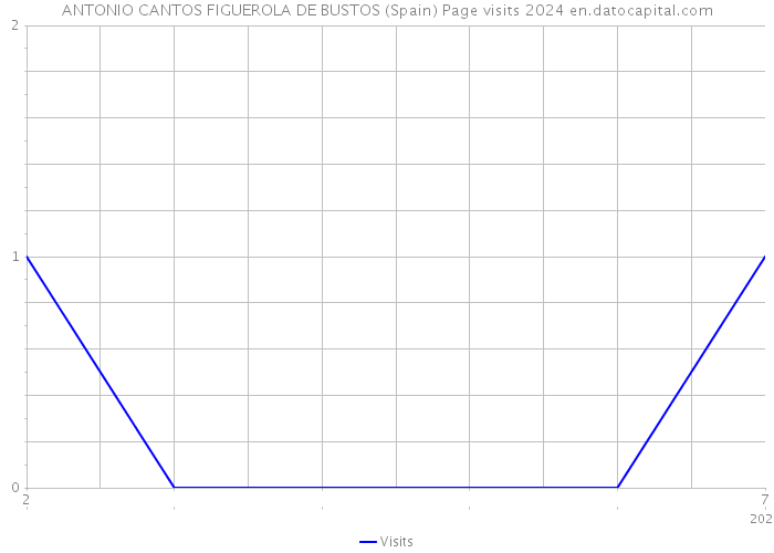 ANTONIO CANTOS FIGUEROLA DE BUSTOS (Spain) Page visits 2024 