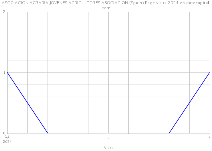 ASOCIACION AGRARIA JOVENES AGRICULTORES ASOCIACION (Spain) Page visits 2024 