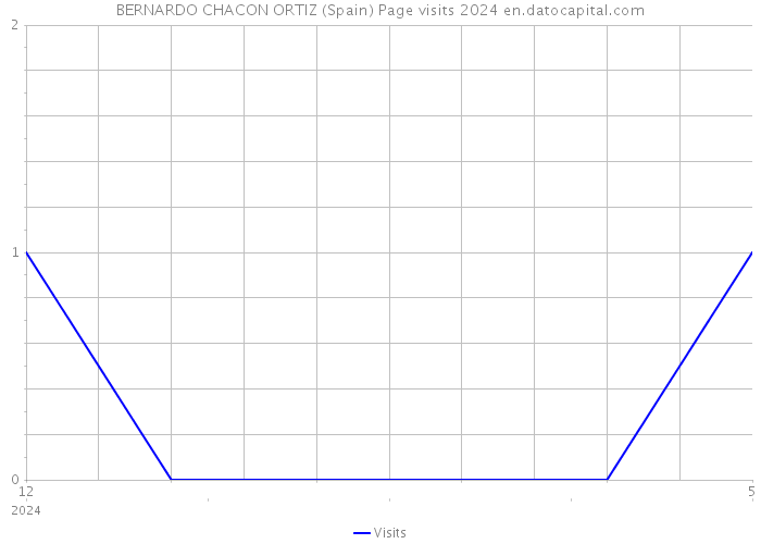 BERNARDO CHACON ORTIZ (Spain) Page visits 2024 