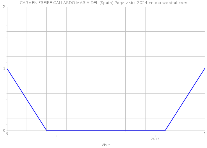 CARMEN FREIRE GALLARDO MARIA DEL (Spain) Page visits 2024 
