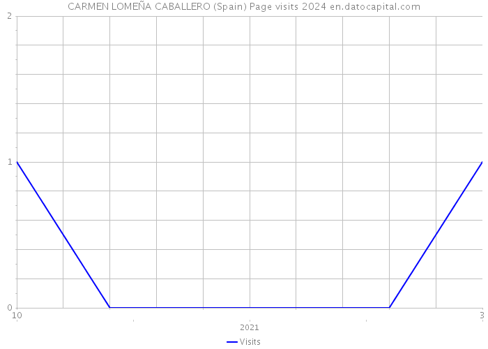 CARMEN LOMEÑA CABALLERO (Spain) Page visits 2024 