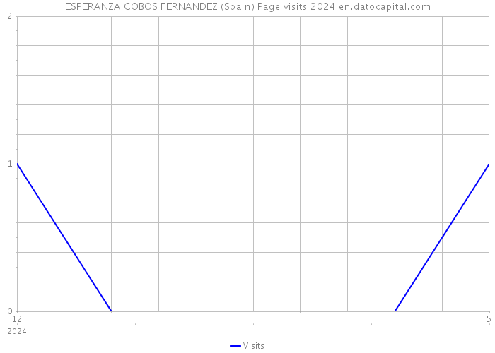 ESPERANZA COBOS FERNANDEZ (Spain) Page visits 2024 