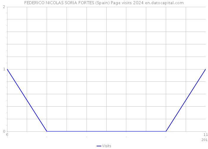 FEDERICO NICOLAS SORIA FORTES (Spain) Page visits 2024 