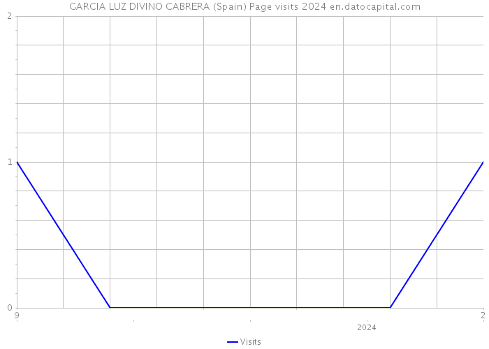 GARCIA LUZ DIVINO CABRERA (Spain) Page visits 2024 