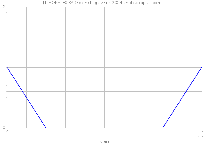 J L MORALES SA (Spain) Page visits 2024 