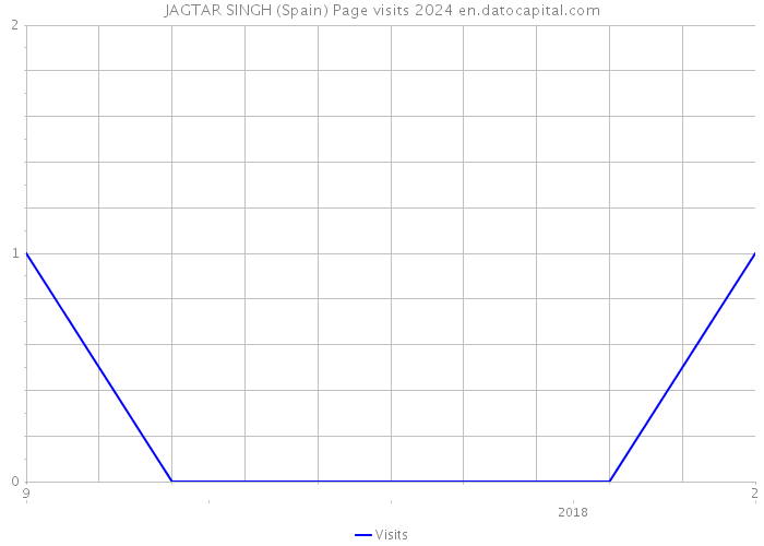 JAGTAR SINGH (Spain) Page visits 2024 